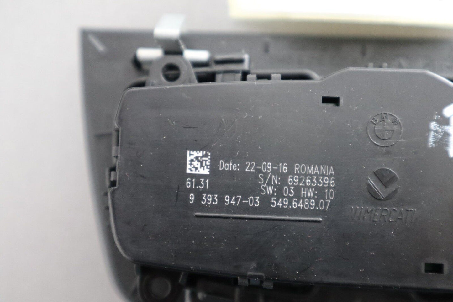 BMW 1'2'3'4' F Xenon Regensensor Nebel Bedieneinheit Lichtschalter 9393947