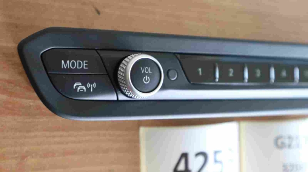Original BMW 4er G26 G26LCI Audio Operating Unit Black 7949453 