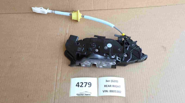 Original BMW 3er G20 G21 M3 G80 G81 System Lock Rear Right 7445054 7432227 