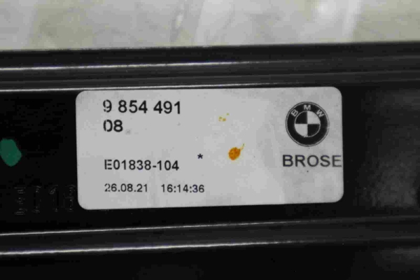 Original BMW G26 G26 LCI Window Lifter Without Motor Front Left 9854491 5A41AD1 