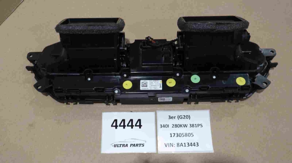Original BMW 2 F44 G42 3 G20 4 G22 Air Conditioning Control 9459478 9855405 