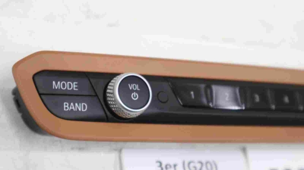 Original BMW 3 G20 4 G22 G26 Z4 G29 Audio Operating Unit Cognac 7949463 5A47C64 
