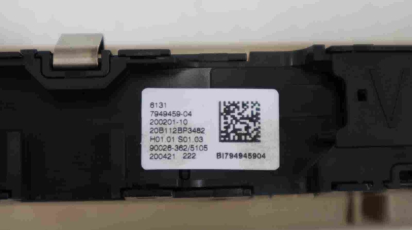 Original BMW 3 G20 4 G22 G26 Audio Operating Unit Canberra Beige 7949459 5A47C55 