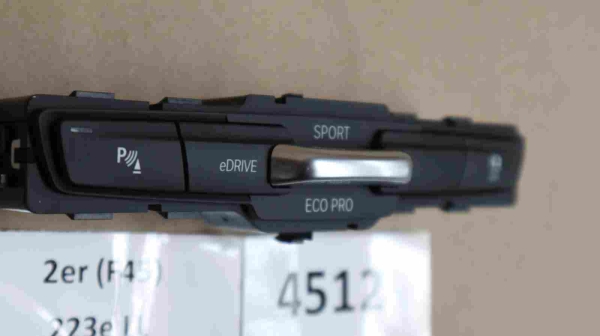 Original BMW 2er F45 F45LCI Switch Operating Facility Central Console 9392809 