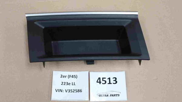 Original BMW 2er F45 F46 Storage Compartment Centre Console Front 9263402 