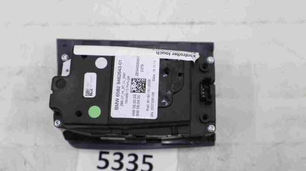 Original BMW 1 F40 3 G20 4 G22 G26 G01LCI iDrive Controller LHD 9462643 5B6D4E2 
