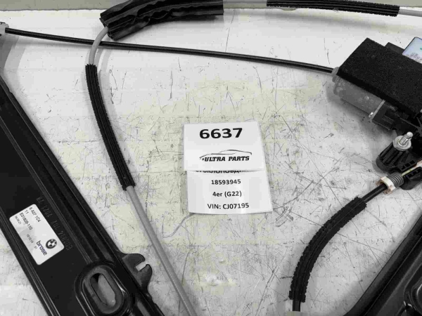Original BMW G22 Window Lifter With Motor Front Right 5A071C4 5A2A962 