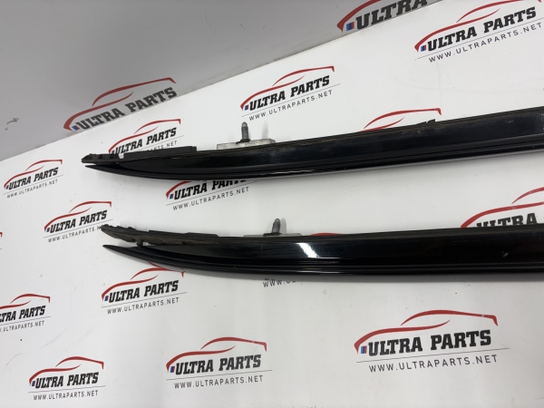 Original BMW X1 F48 F48LCI Roof Rails High Gloss Black Set 7410465 7410466 