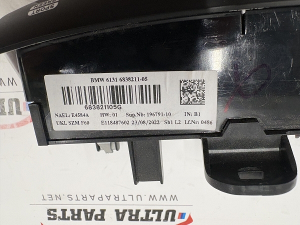 Original MINI Countryman F60 F60 LCI Switch Unit Centre Console 6838211 