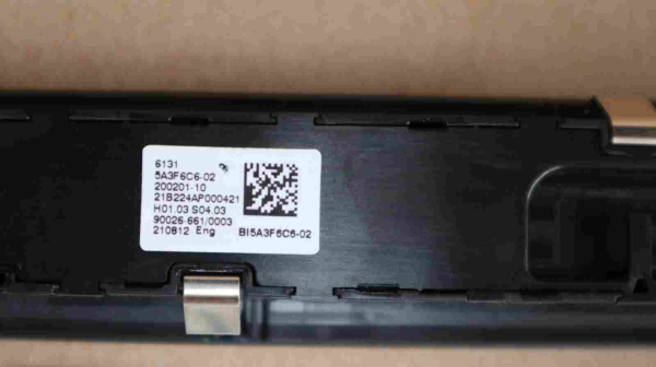 OEM BMW 2 G42 3 G20 4 G22 Operating Unit Audio And A/C Function 5A3F6C6 5A63F19 