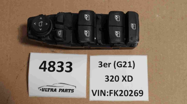 Original BMW 1 F40 2 F44 3 G20 4 G22 Operating Unit Switch Cluster Door 7948785 