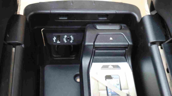 Original BMW F15 F16 Armrest Leather Front Middle Canberra Beige 9285083 