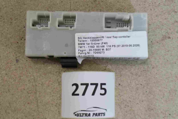 Original BMW G Series Control Unit Tailgate Function Module 9451484 