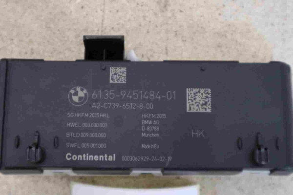 Original BMW G Series Control Unit Tailgate Function Module 9451484 