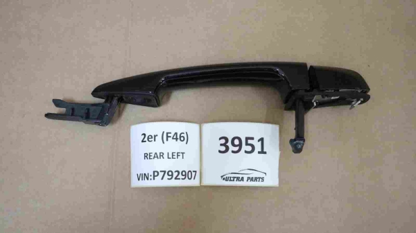 Original BMW F52 F45 F46 F48 F15 Door Handle Painted Outer Front Left 7396305 