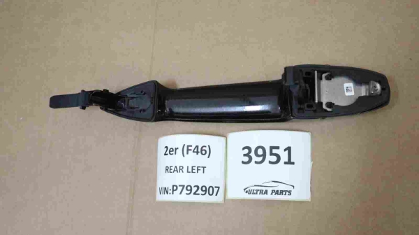 Original BMW F52 F45 F46 F48 F15 Door Handle Painted Outer Front Left 7396305 