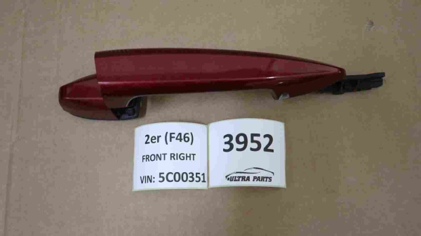 Original BMW F52 F45 F46 F48 F15 Door Handle Painted Outer Front Right 7433844 