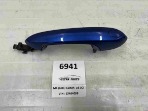 Original BMW G Series Door Handle Painted Outer Left 5A787C3 5A65DC7