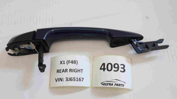 Original BMW F52 F45 F46 F48 F39 Door Handle Painted Outer Right 7396306 
