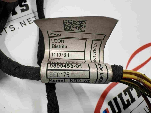 Original BMW G30 G31 Set Of Cables Front Bumper 9395453 