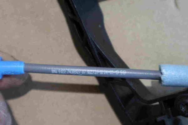 Original BMW G05 F95 Carrier Outside Door Handle Rear Left 7430927 8497639 