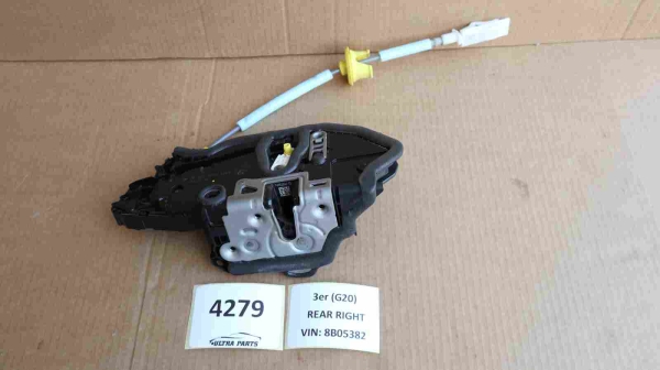 Original BMW 3er G20 G21 M3 G80 G81 System Lock Rear Right 7445054 7432227 
