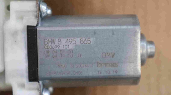 Original BMW G20 G21 G80 G81 Drive For Window Lifter Front Left 8495865 