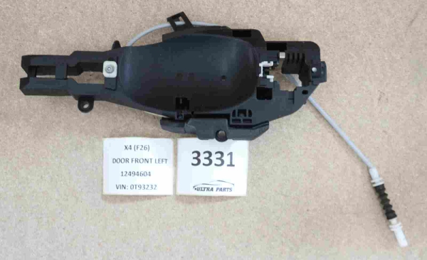 Original BMW F25 F26 Carrier Outside Door Handle Front Left 7319349 7331739 