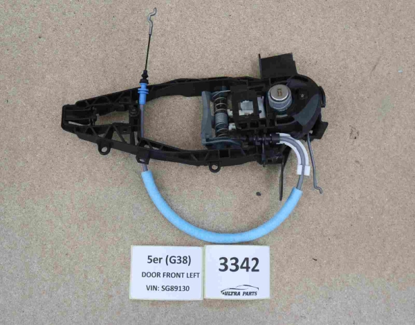 Original BMW G30 G31 F90 Carrier Outside Door Handle Front Left 7339476 