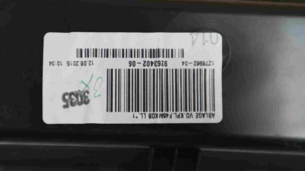 Original BMW 2er F45 F46 Storage Compartment Centre Console Front 9263402 