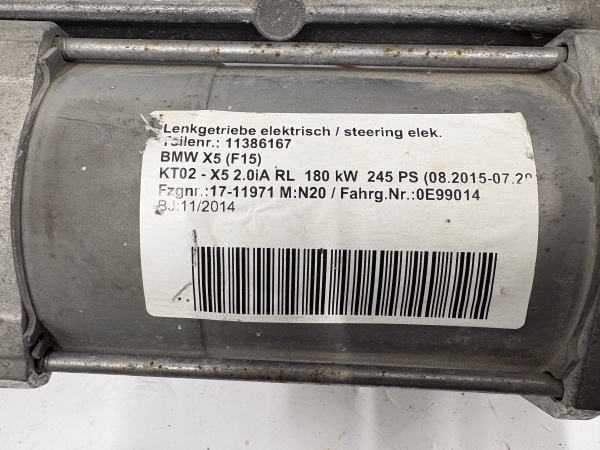 Original BMW X5 F15 X6 F16 Steering Gear Electric RHD 5A24385 6889097 