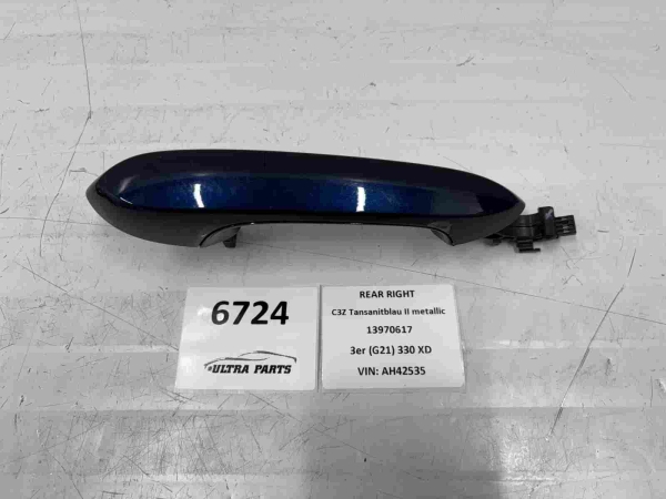 Original BMW G Series Door Handle Painted  Outer Right 9491462 
