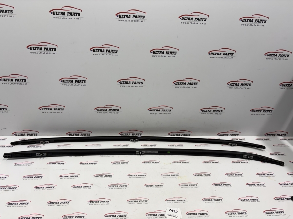 Original BMW X1 F48 F48LCI Roof Rails High Gloss Black Set 7410465 7410466 