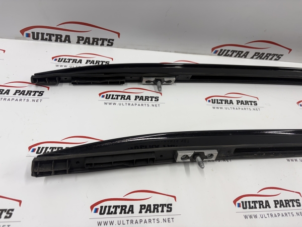 Original BMW X1 F48 F48LCI Roof Rails High Gloss Black Set 7410465 7410466 