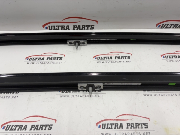 Original BMW X1 F48 F48LCI Roof Rails High Gloss Black Set 7410465 7410466 