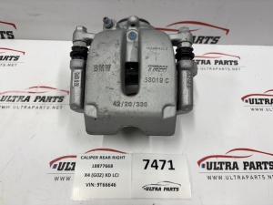 OEM BMW X3 G01 G01LCI X4 G02 G02LCI Brake Calliper Rear Right 6887386 6887388