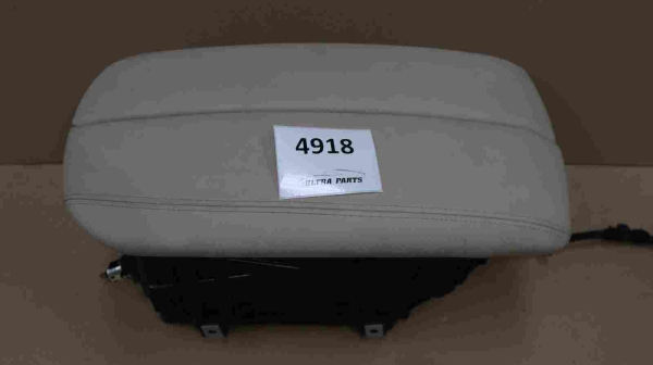 Original BMW F15 F16 Armrest Leather Front Middle Canberra Beige 9285083 
