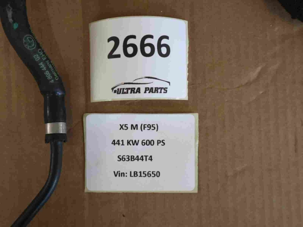 Original BMW X5M F95 S63 Engine Hose 4805444 