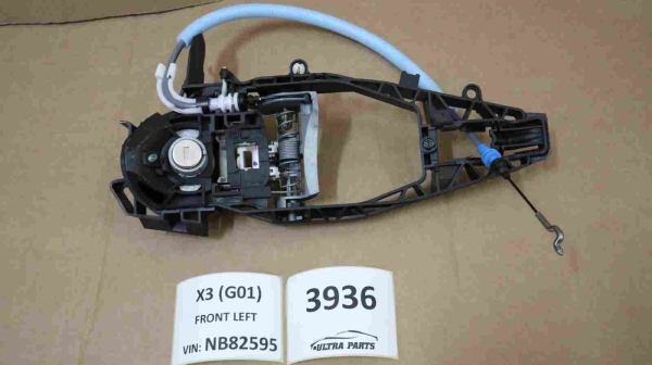Original BMW G01 G02 Carrier Outside Door Handle Left 9881775 7409273 