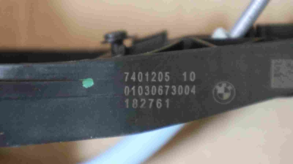 Original BMW G01 G02 Carrier Outside Door Handle Left 9881775 7409273 