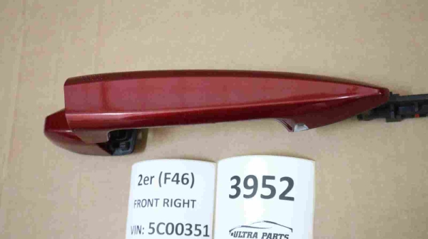 Original BMW F52 F45 F46 F48 F15 Door Handle Painted Outer Front Right 7433844 