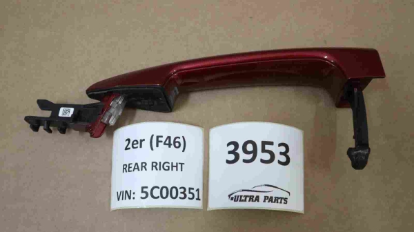 Original BMW F52 F45 F46 F48 F15 Door Handle Painted Outer Right 7396308 