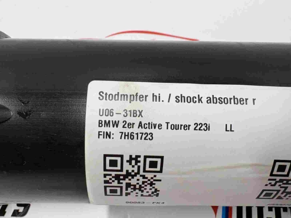 Original BMW 2er U06 Shock Absorber Rear 6891093 