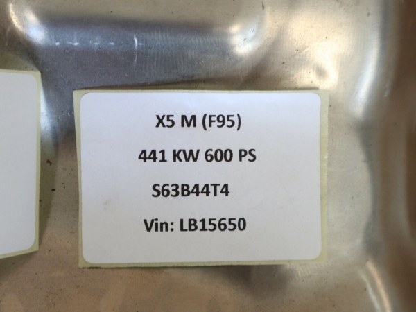 Original BMW Hitzeschild Turbolader up 11657856414 