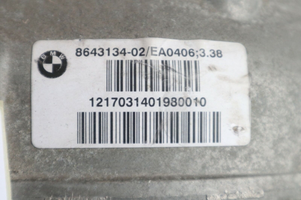 Original BMW X3 G01 X4 G02 Hinterachsgetriebe Differential 3.38 8643134 8686219 