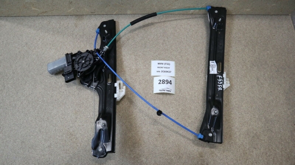 MINI F55  Fensterheber  Passagier 7320278 Passenger window lift mechanism 