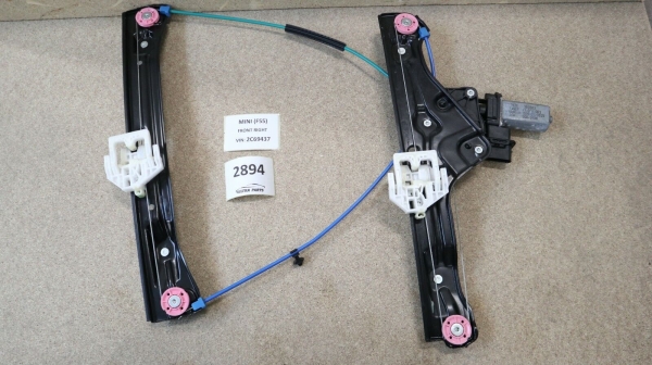 MINI F55  Fensterheber  Passagier 7320278 Passenger window lift mechanism 