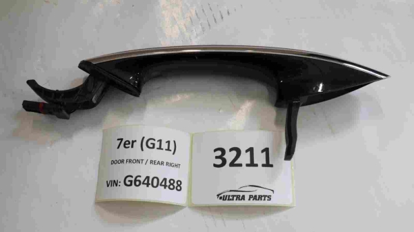 Original BMW G11 G12 Door Handle Painted Outer Right CA 7411030 7472790 