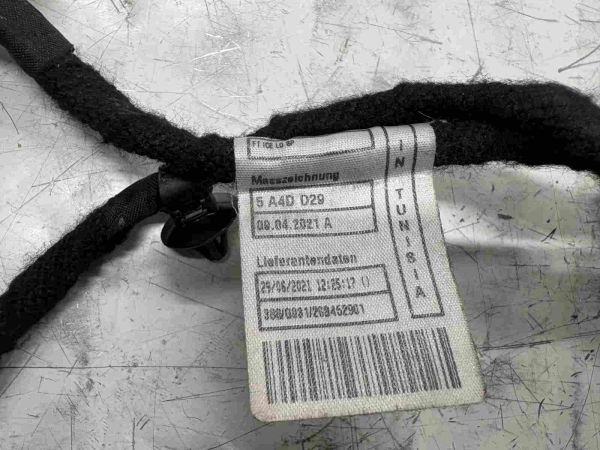 Original BMW G26 G26 LCI Door Cable Harness Driver's Side 5A4DD68 5A37041 