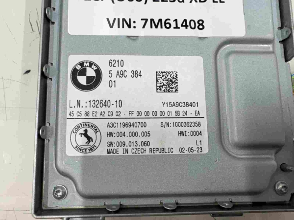 Original BMW U11 U06 Control Unit Instrument Cluster 5A9C384 5B86539 5B6B893 